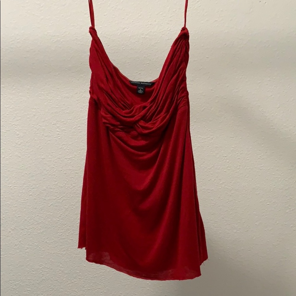 Strapless top by Banana Republic